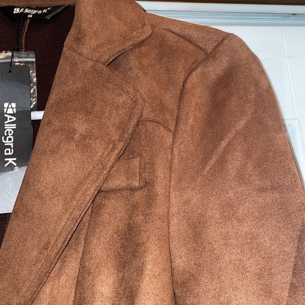 Alegra K Suede-like Blazer XSmall - Picture 3 of 9